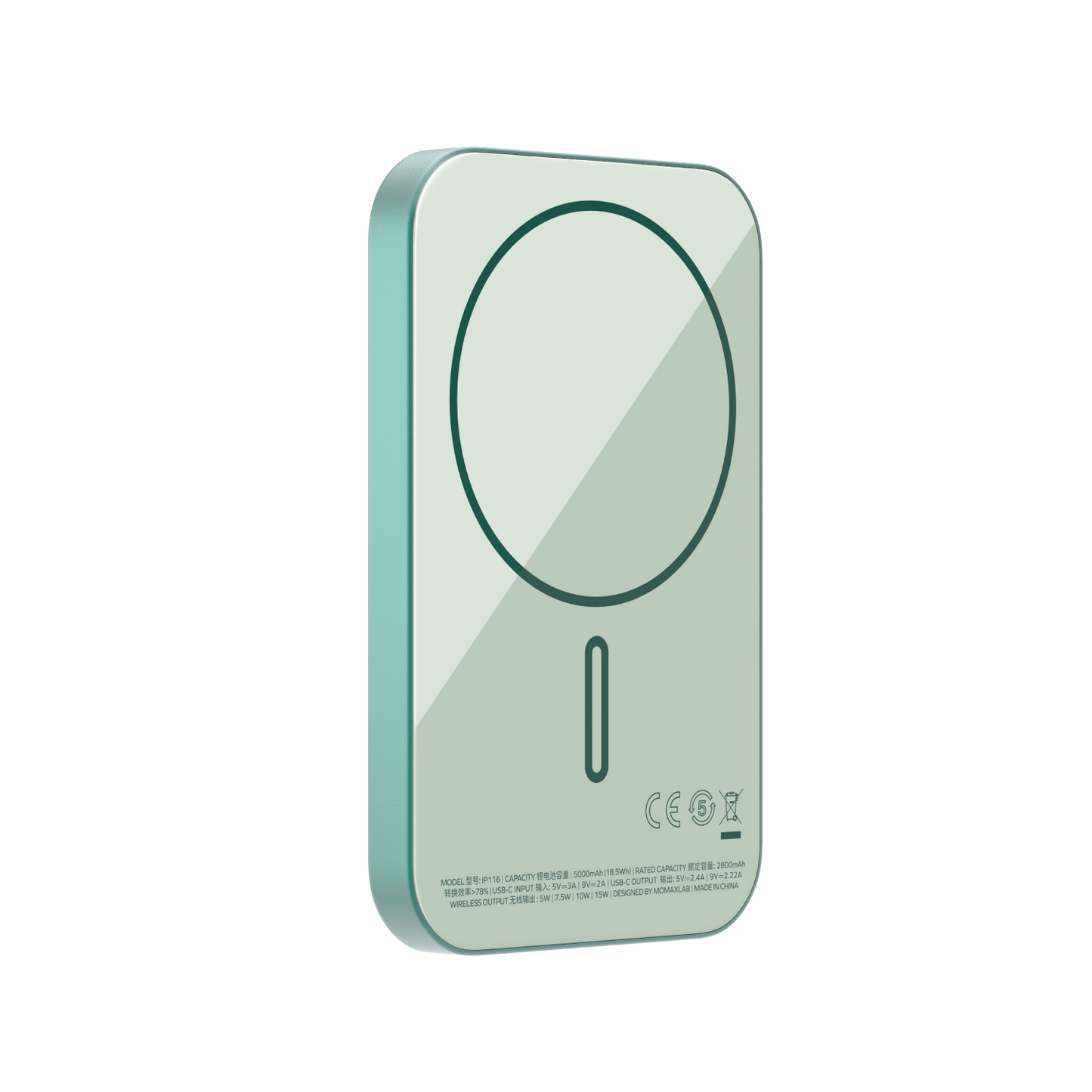 Q MAG Magnetic Wireless Power Bank 5000mAh/10000mAH IOS/Android