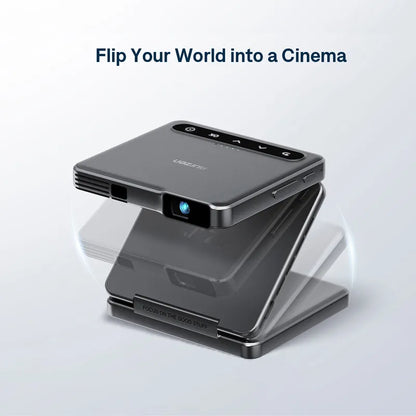 Aur-zen ZIP Tri-Fold Portable Mini Projector