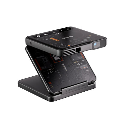 Aur-zen ZIP Tri-Fold Portable Mini Projector
