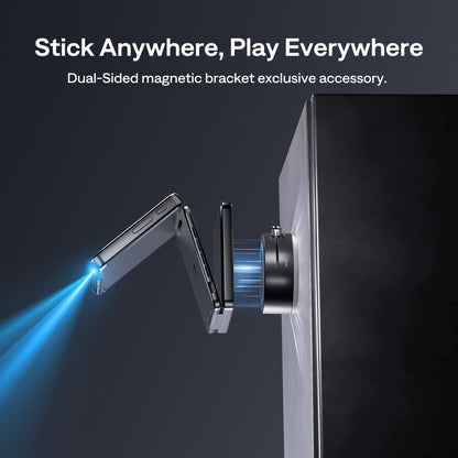 Aur-zen ZIP Tri-Fold Portable Mini Projector