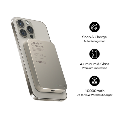 Q MAG Magnetic Wireless Power Bank 5000mAh/10000mAH IOS/Android