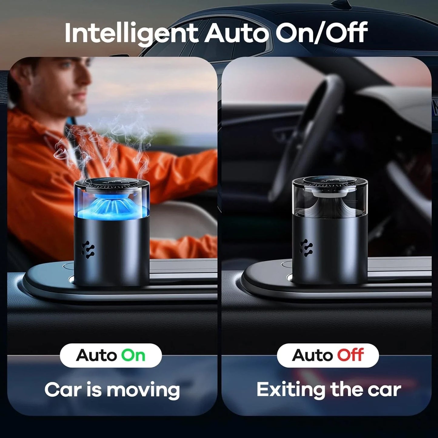 Car Diffuser Air Freshener Smart Car Freshener Aromatherapy
